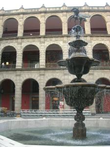 courtyard fountains