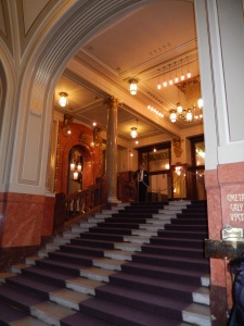 interior Art Nouveau stairwell