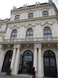 Belvedere Palace entrance