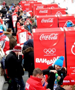 Coco-Cola is the *only* beverage of the Olympics