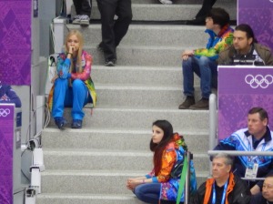 the Russian ushers are tense